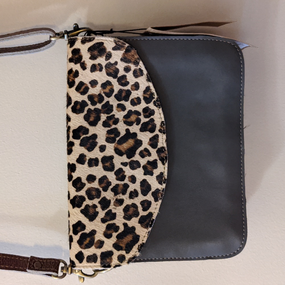 Crossbody Bag purse 2chic genuine leather